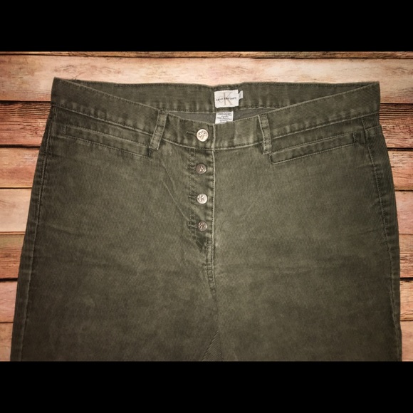 Calvin Klein Distressed Corduroy Pants Size 12 - Picture 7 of 9